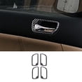 thumbnail image 1 of Real Bright Soft Car Interior Carbon Fiber Sticker Decoration4Pcs Carbon Fiber Door Handle Cover For Honda Accord Sedan 2003-2007Auto Car Protection Interior Accessories, 1 of 8
