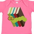 thumbnail image 4 of Inktastic Bookworm Books Reading Boys or Girls Baby Bodysuit, 4 of 5