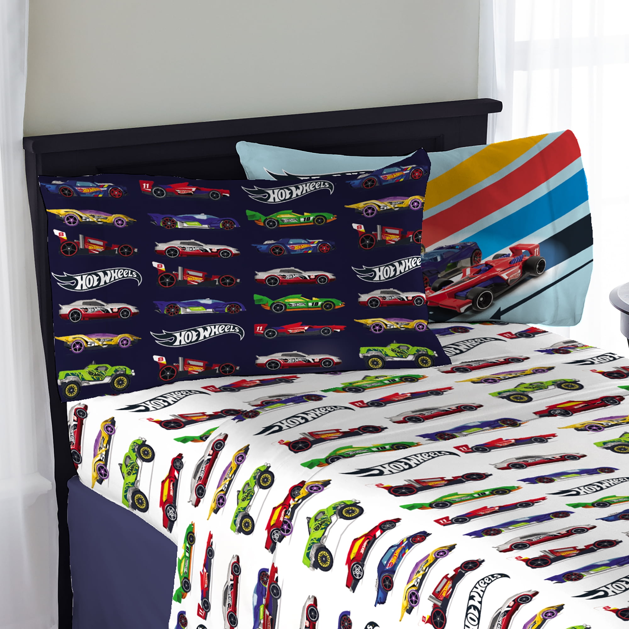 hot wheels bed set