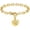 Gold, variant on Heart Cremation Urn Bracelet for Ashes - Your Wings Were Ready But My Heart Was Not - Wigns Cremation Jewelry Angel Wing Heart Urn Bracelet for Human / Pet