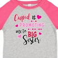 thumbnail image 4 of Inktastic Cupid is Promoting Me to Big Sister Girls Toddler T-Shirt, 4 of 5