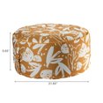 thumbnail image 3 of Outdoor Inflatable Pouf Charm Golden Yellow, 3 of 3