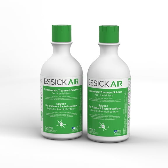 Essick Air 2 Quart Bacteriostatic Treatment Humidifier, Clear (2 Count)