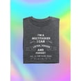thumbnail image 3 of I Can Listen, Ignore And Forget T-Shirt Women -Smartprints Designs, Female x-Large, 3 of 4