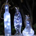 thumbnail image 3 of Vklopdsh 6Pcs Solar Wine Bottle,2M 20 Solar String Fairy Light Outdoor Solar Diamond Cork (White), 3 of 4