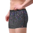 thumbnail image 4 of Bingfone Colorful Glitter Men'S Underwear - Casual Stretch Boxer Briefs-X-Large, 4 of 9
