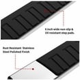 thumbnail image 3 of For Chevrolet GMC Double Cab 6" Running Boards Nerf Bars Side Steps Fits select: 2019-2020 CHEVROLET SILVERADO C1500 LT, 2021 CHEVROLET SILVERADO K1500 LT, 3 of 8