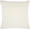 thumbnail image 2 of Nourison Natural Leather Hide Clay Decorative Throw Pillow , 20" x 20", 2 of 4