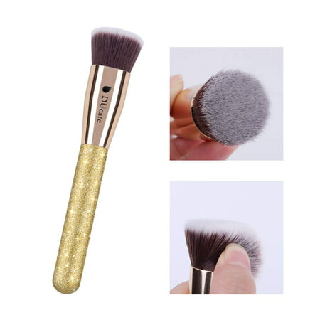 DUcare Foundation Makeup Brush Kabuki Brush Synthetic Liquid Blending Mineral (Best Mineral Powder Brush)