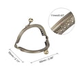 thumbnail image 2 of Marcos de Monedero de Metal Unique Bargains 2.56' 6uds bronce, 2 of 6