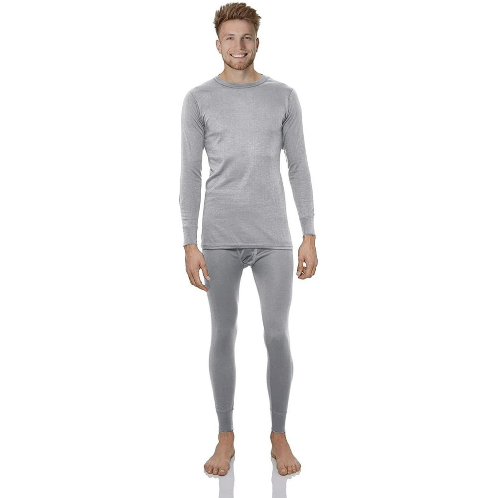 Rocky Thermal Underwear for Men Cotton Knit Thermals Men's Base Layer ...
