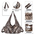 thumbnail image 4 of Angelkiss Hobo Shouder Purses for Women Crossbody Bag with Adjustable Long Straps Ultra Soft with Multiple Pockets, 4 of 5