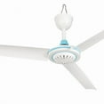 thumbnail image 6 of DC 12V LowCeiling Hanging Fan Household Camping Electrical Fan Whiteblue, 6 of 6