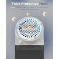 thumbnail image 6 of WarmH Fabric Shaver, Rechargeable Lint Remover, Electric Portable Sweater Defuzzer with 3 Speeds, 6 Leaf Blades, Digital LED Display, Remove Pilling for Clothes, Furniture, Sweater, Couch, Blanket, 6 of 10