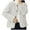 White, variant on Drses Womens Fleece Sherpa Jacket Winter Coats Button down Long Sleeve Cardigans Sweaters Casual Warm Outerwear with Pocket