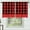 Redblack, variant on Buffalo Check Curtain Valance for Windows Red Black Plaid Rod Pocket Window Valances Checkered Printed Short Curtains for Kitchen Bathroom 54 x 18 inch
