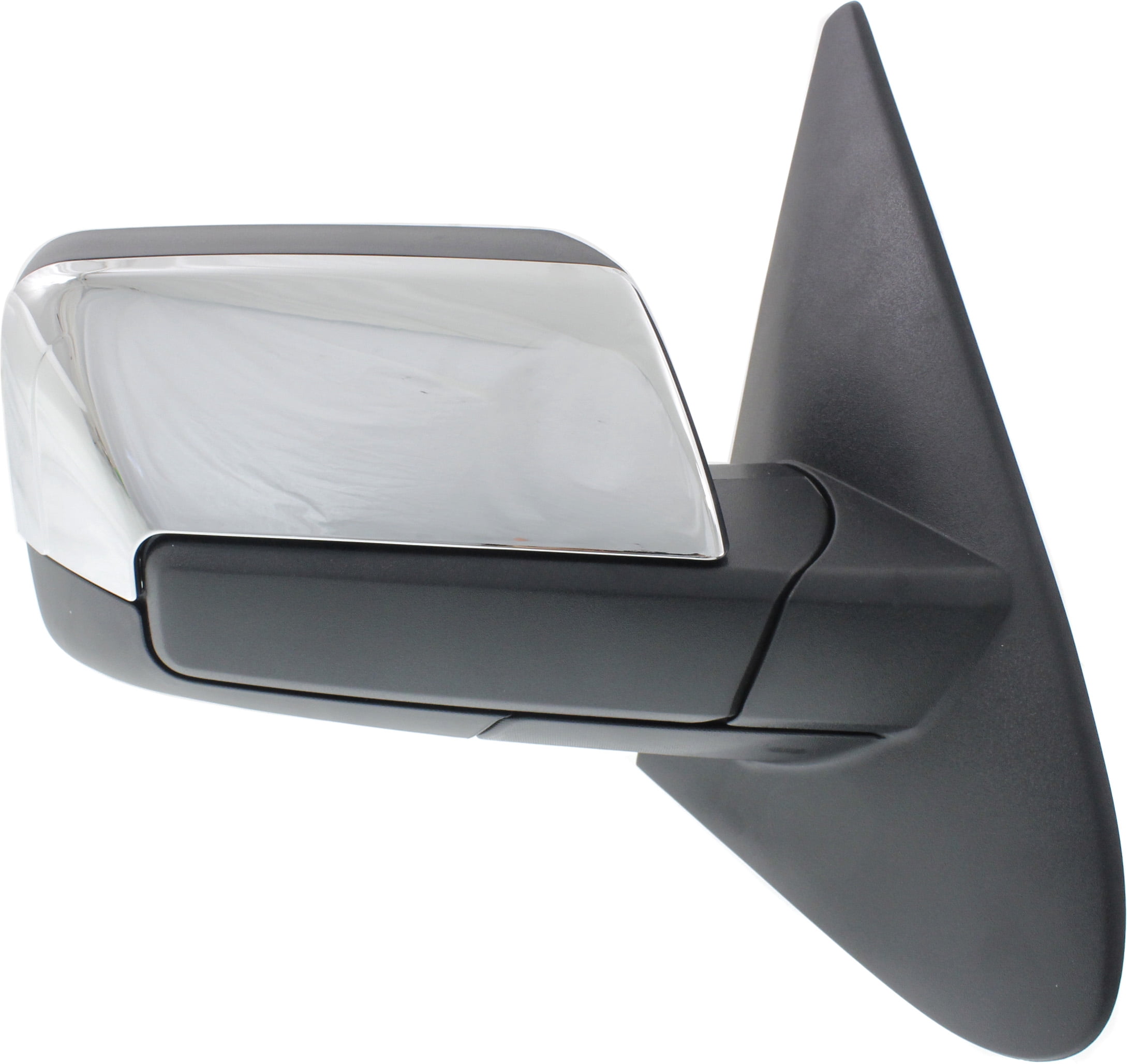 Mirror Compatible With 2013-2014 Ford Expedition Lincoln Navigator Right Passenger Side Heated w/ Blind Spot Corner Glass In-housing Signal Light Chrome Kool-Vue