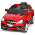 thumbnail image 1 of Gymax 12V Mercedes Benz GLE Licensed Kids Ride On Car RC Electric Vehicle w/ MP3 Red, 1 of 10