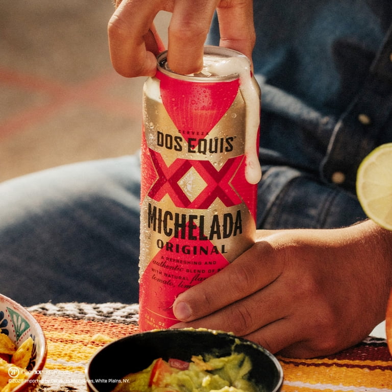 Dos Equis Michelada Original, Single 24 fl oz Can - Walmart.com