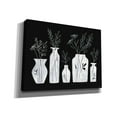 thumbnail image 2 of Epic Graffiti 'White Line Floral Vases' by Rachel Nieman, Canvas Wall Art, 16"x12", 2 of 2