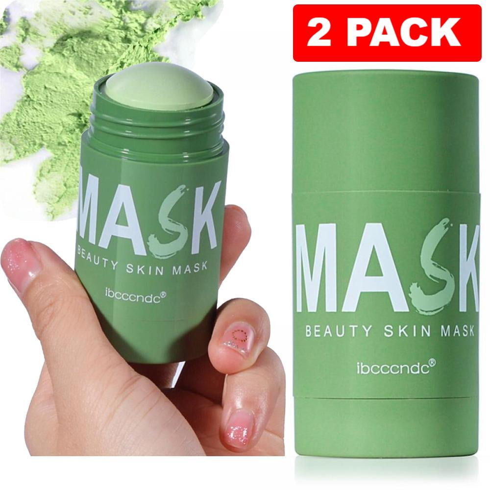 Green Mask Stick for Face Clean Pore Dirt Green Tea Stick Mask