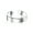Silver F, variant on Silver Plated Rings 5Mm Wide Open Face Adjustable Thumb Rings for Women Size 6-10 Mom Gifts