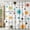 Beige, variant on Mid Century Modern Bath Curtain Retro Abstract Geometric Circular Lines Colorful Shower Curtain for Bathroom Laundry Room Home Bedroom Decor