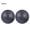 Black, variant on Qisuw Portable Speaker Cloth Cover 2 Pieces 38-95mm Woofer Replacement Home Office