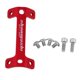 thumbnail image 5 of Adaptador de montaje para tubo de bicicleta, portabotellas y soporte doble para botella de agua rojo, 5 of 9
