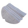 thumbnail image 1 of Lot de 6 Linges de Vadrouille en Microfibre Réutilisables pour Roborock S7/S7 Plus/T7/T7 Plus Aspirateurs Robots - Hautement Absorbants, Distribution Uniforme de l'Eau, Fixation Sécurisée à Boucle en Nylon, Lingettes de Rechange Lavables à la Machine, 1 of 5