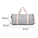 thumbnail image 2 of Bolsa de gimnasio, bolsa de lona sencilla de moda, bolsa de lona pequeña para mujer, bolsa de viaje, bolsa deportiva, bolsas de fin de semana, 2 of 5
