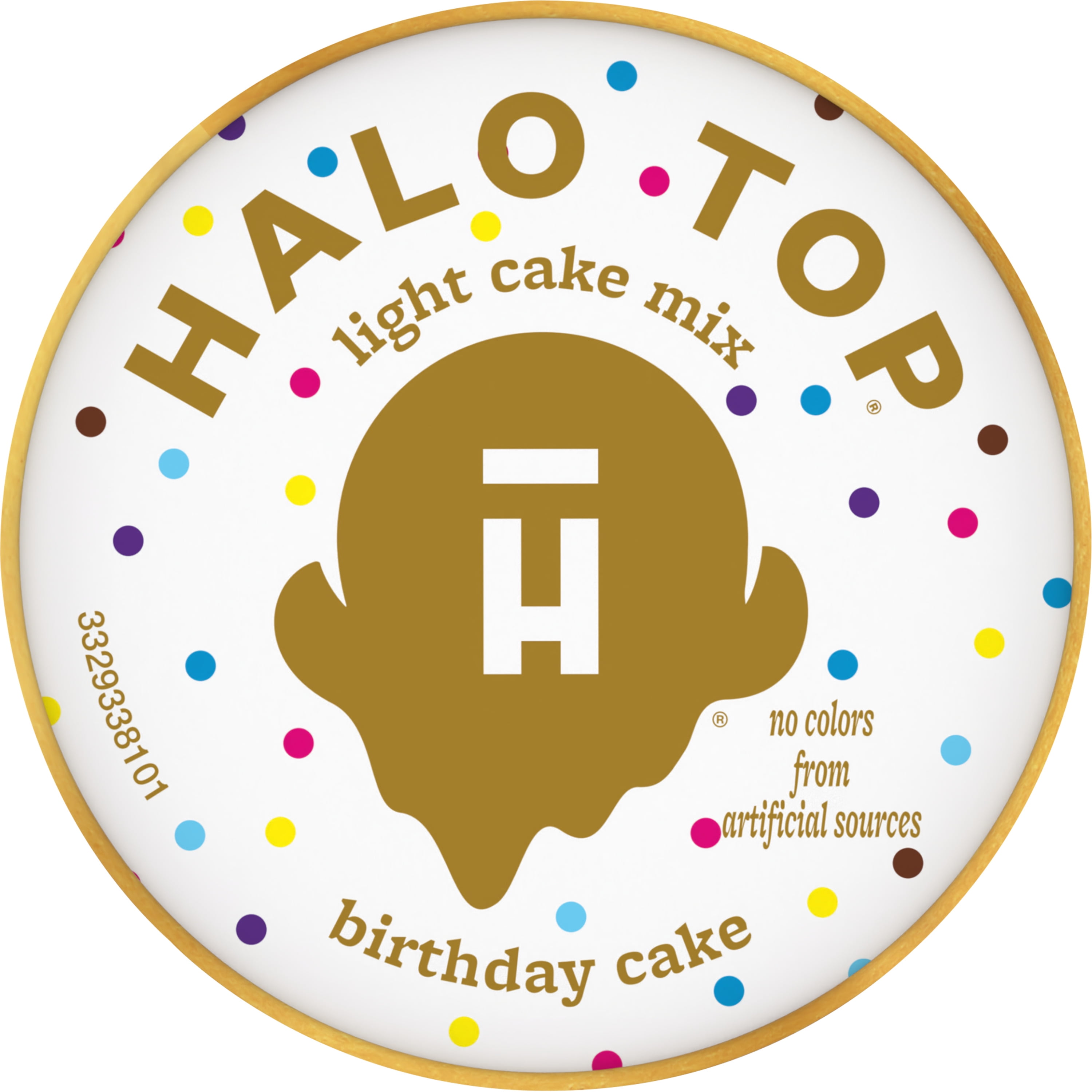 Halo Top Single Serving Birthday Cake Light Cake Mix, 1.76 oz.