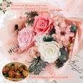 thumbnail image 4 of Ramo de flores preservadas TYL&TYS rosa 34 cm con jarrón, 4 of 7