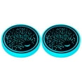 thumbnail image 5 of 2 Pcs LED Car Cup Holder Lights, 7 Colors Changing USB Charging Mat Waterproof Cup Pad for Drink, LED Interior Atmosphere Lamp Decoration Light Inside Car Lighting Accessories, Car Gifts for Men O3Y5, 5 of 8