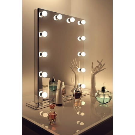 Hollywood Lighted Vanity Mirror Large Makeup Mirror With Etsy