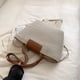 thumbnail image 4 of Bolso bandolera para mujer Bolso bandolera de paja para viajes de oficina (Beige) Tmvgtek Para Estrenar, 4 of 6