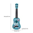 thumbnail image 3 of Kbndieu Christmas Gifts for Grandkids, Kids Toy Ukulele Guitar, 4 Strings Mini Toddler Ukulele Guitar Musical Instruments Educational Toys for Kids Boys Girls Beginner, 3 of 6