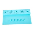 thumbnail image 4 of Práctico soporte para pulir uñas, herramienta de maquillaje, fácil de usar, bandeja de silicona para dedos, soporte duradero para uñas para el hogar, Azul Yinane Titular de esmalte de uñas, 4 of 8