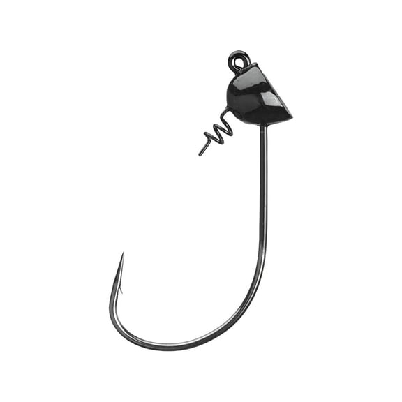Buckeye Lures Spot Remover Wide Gap 1/4oz Shaky Head Jighead Black