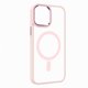 thumbnail image 1 of Funda TEKKU Clear Color para iPhone 15 PRO MAX Transp Rosa compatible con MagSafe, 1 of 5