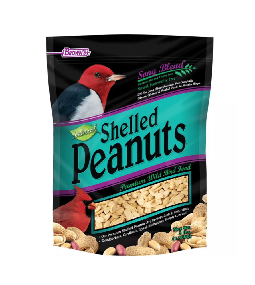 Brown's Shelled Peanuts Wild Bird Food