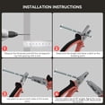 thumbnail image 3 of Modern Square Cabinet Pulls, Matte Black Stainless Steel Drawer Handles for Kitchen Cabinets, Dressers & Wardrobes, 3 of 8
