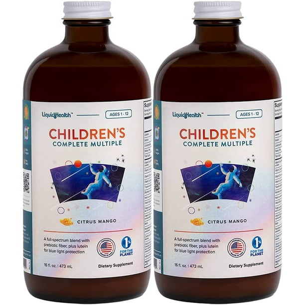 LIQUIDHEALTH Children’s Complete Multivitamin Liquid Vitamins for Kids
