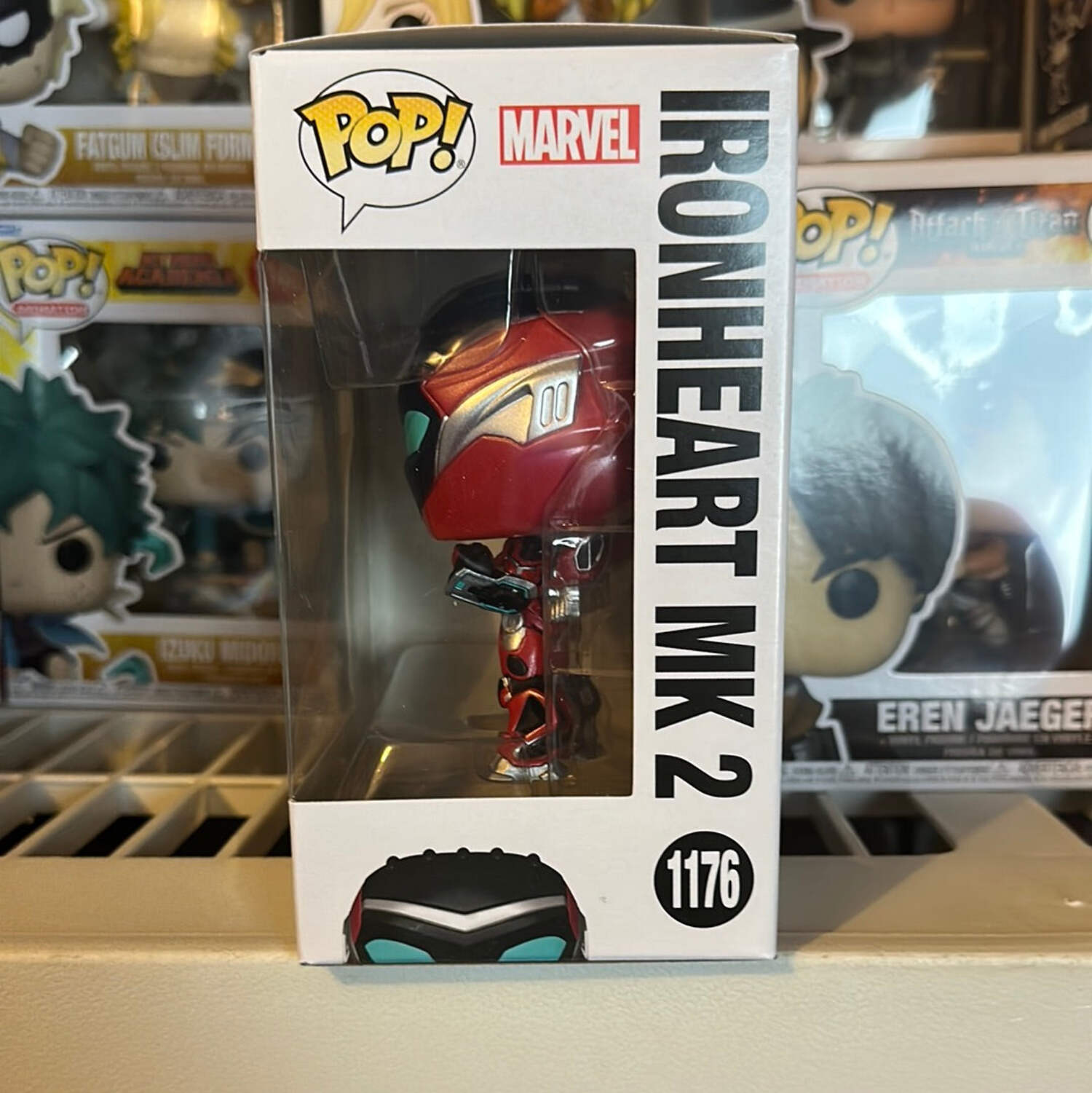 Funko POP! Schlüsselanhänger: Marvel Black Panther – Ironheart Vinyl Figur – Ca. 5 Cm – Sammlerstück