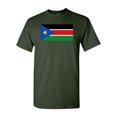 thumbnail image 1 of South Sudan Country Flag Adult DT T-Shirt Tee, 1 of 2