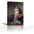 thumbnail image 1 of Portrait of Mrs White - Contemporary Fine Art Giclee on Canvas Gallery Wrap - wall décor - Art painting - 16 x 27 Inch - Ready to Hang, 1 of 2