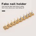 thumbnail image 3 of vnanda Magnetic Nail Stand Nail Display Stand with Magnetic Holder Base Professional Diy Manicure Fingernail False Nails Showing Shelf Reusable Nail Art, 3 of 8