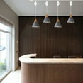 thumbnail image 6 of Kiven J-Type Modern Metal Juno Track Pendant Light with Built-in Cable Wrapper, 6 of 7