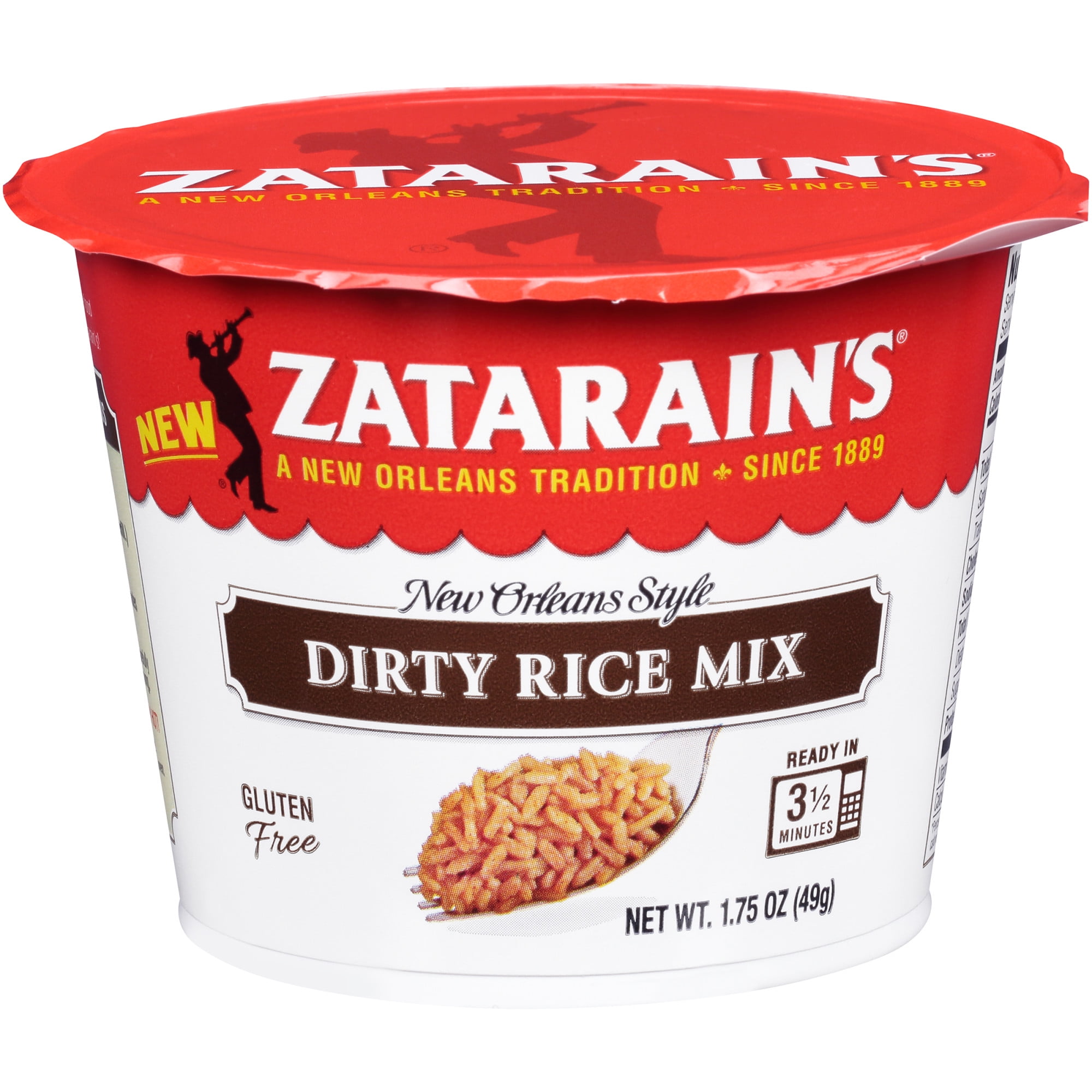 Zatarain's Dirty Rice Cup, 1.75 oz