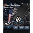 thumbnail image 5 of Diverbox for iPhone 15 Pro Case, 2 in 1 Shockproof DropProof Protective Phone Case with Screen Protector - Gray, 5 of 7